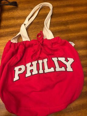 Grey whale Philly tote bag
